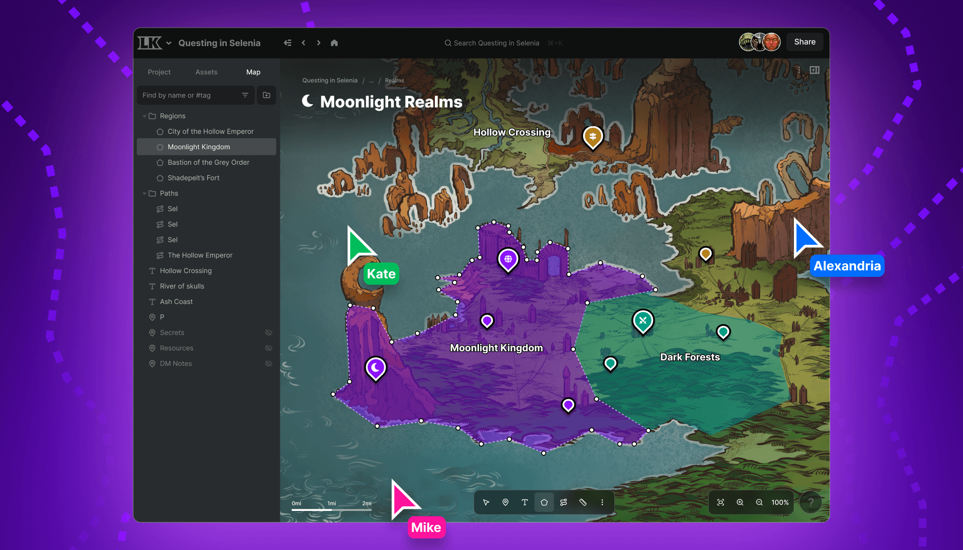 How to make more detailed maps in LegendKeeper
