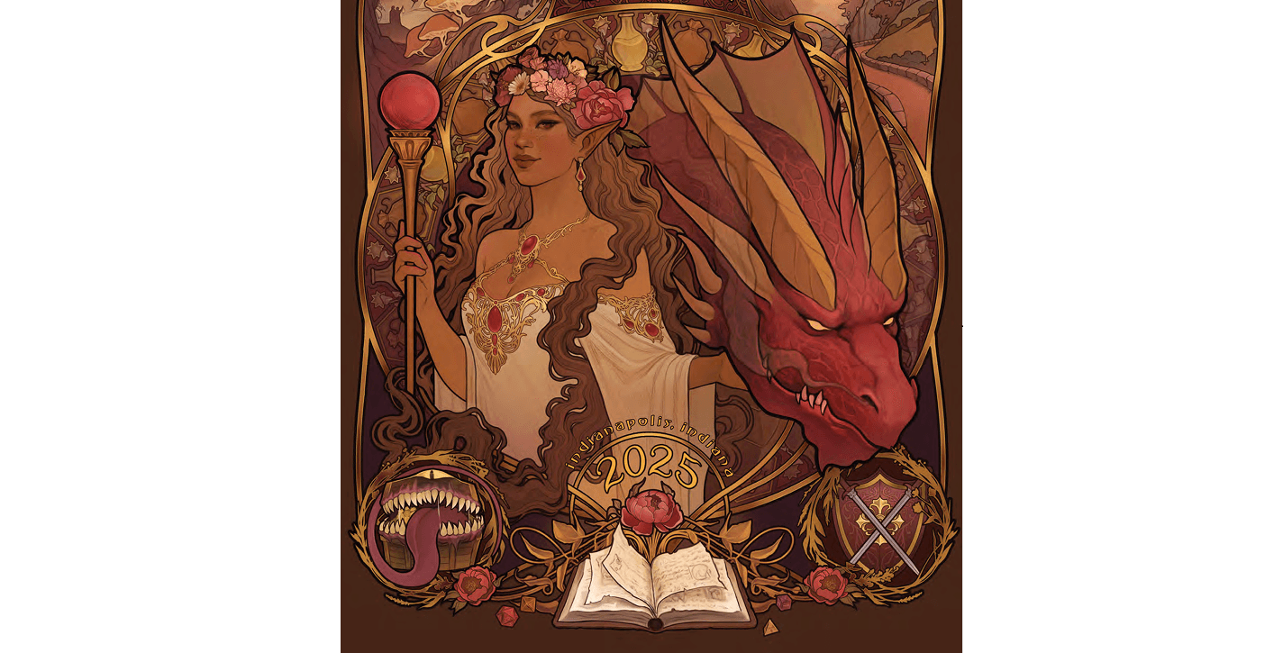 The front cover from the Gen Con 2025 LookBook