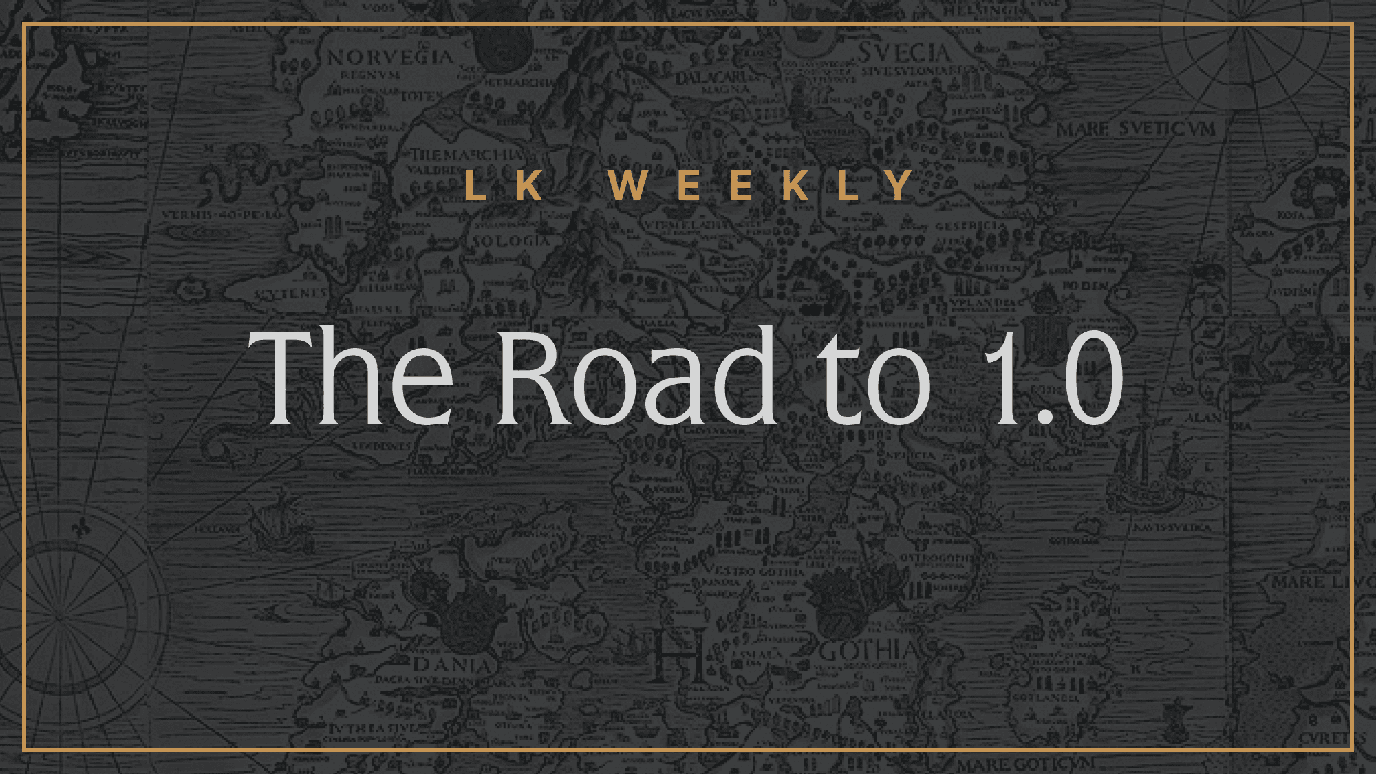 Dev Update: The Road to 1.0