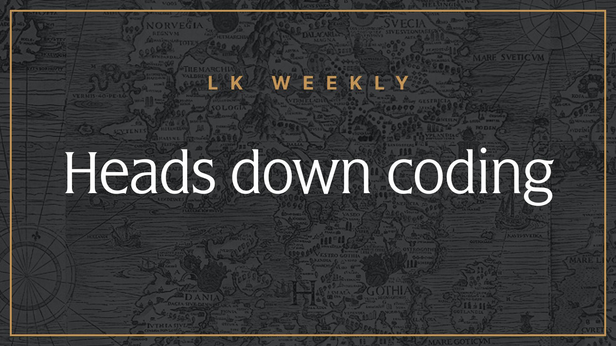 LegendKeeper Weekly: Heads down in the code.