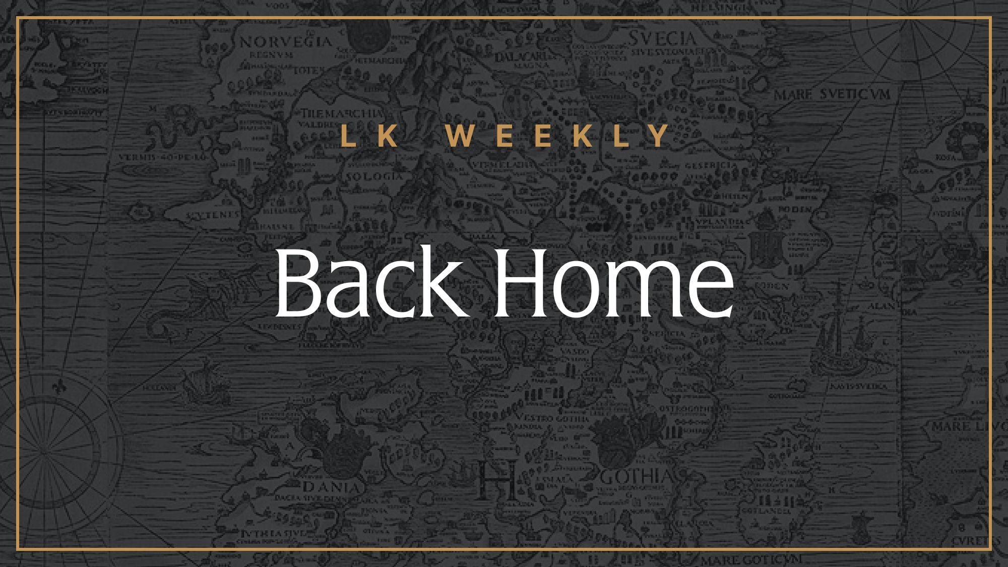 Feature image for Back Home!